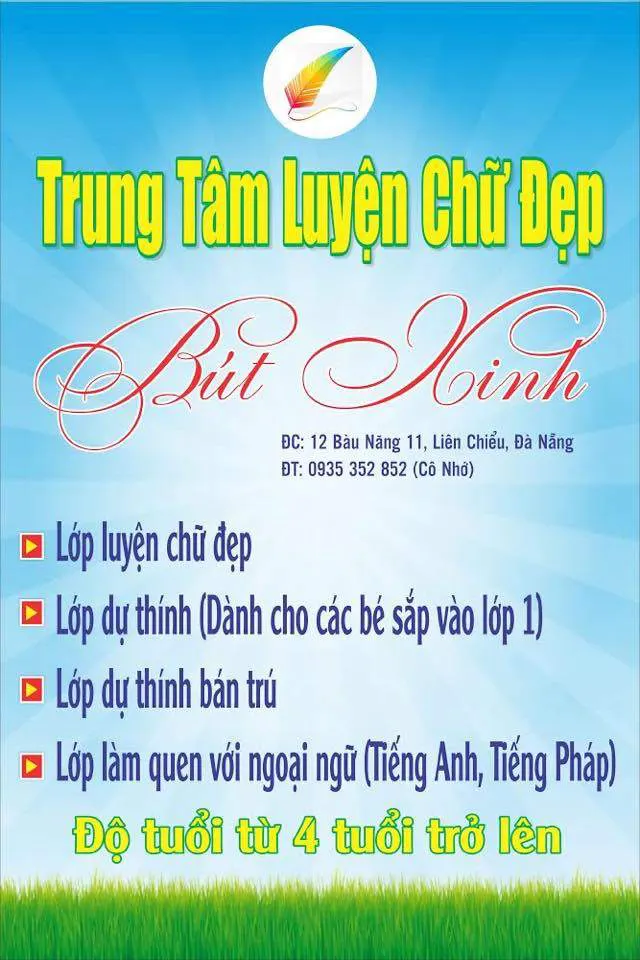 Trung Tâm Luyện Viết Chữ Đẹp Bút Xinh