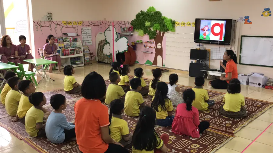 Trường mầm non B