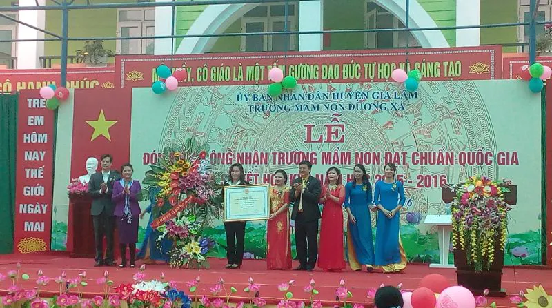   Trường mầm non Dương Xá