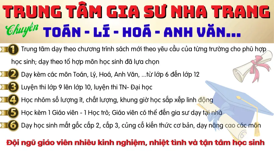 Trung tâm Gia Sư dạy kèm