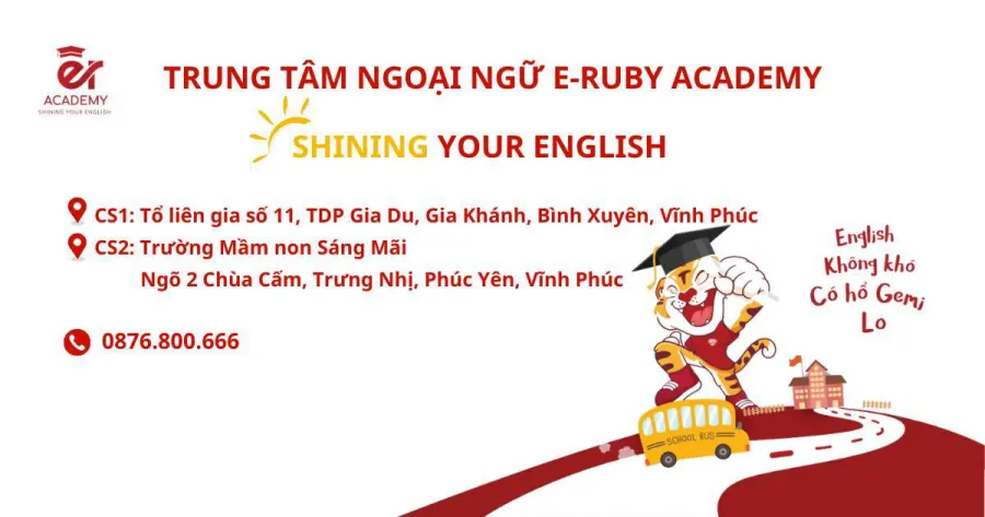 Trung tâm Ngoại Ngữ E-Ruby Academy