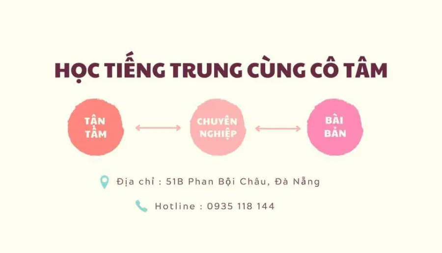 Tiếng Trung cùng cô Tâm