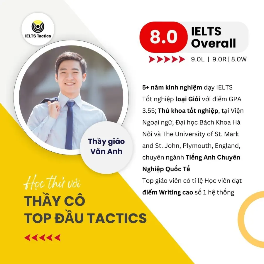 Trung tâm luyện thi IELTS Tactics