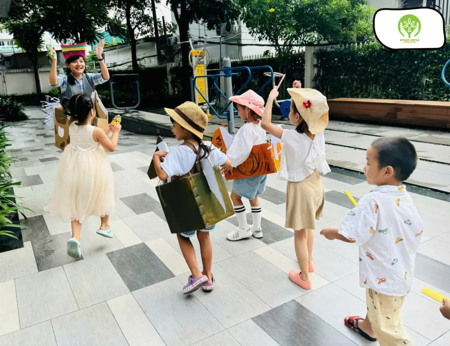 Trường mầm non Thế Giới Xanh - Green World Kindergarten - Jamila, Quận 9