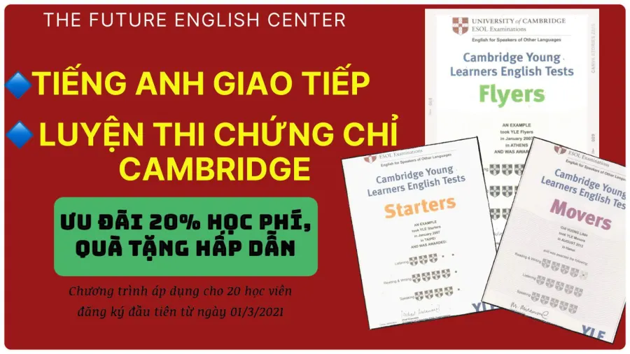 Trung tâm Anh ngữ Tương Lai - Future English