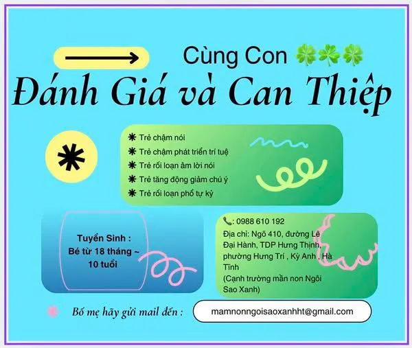 Trung tâm Can Thiệp Trẻ Đặc Biệt Ngôi Sao Xanh