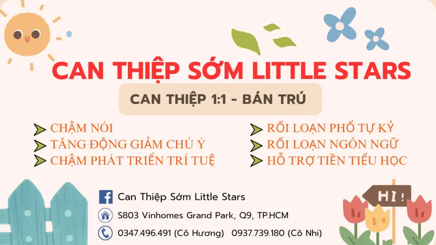 Trung tâm Can Thiệp Sớm Little Stars