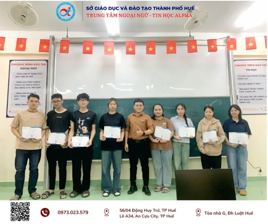 Trung tâm Ngoại ngữ Tin học ALPHA