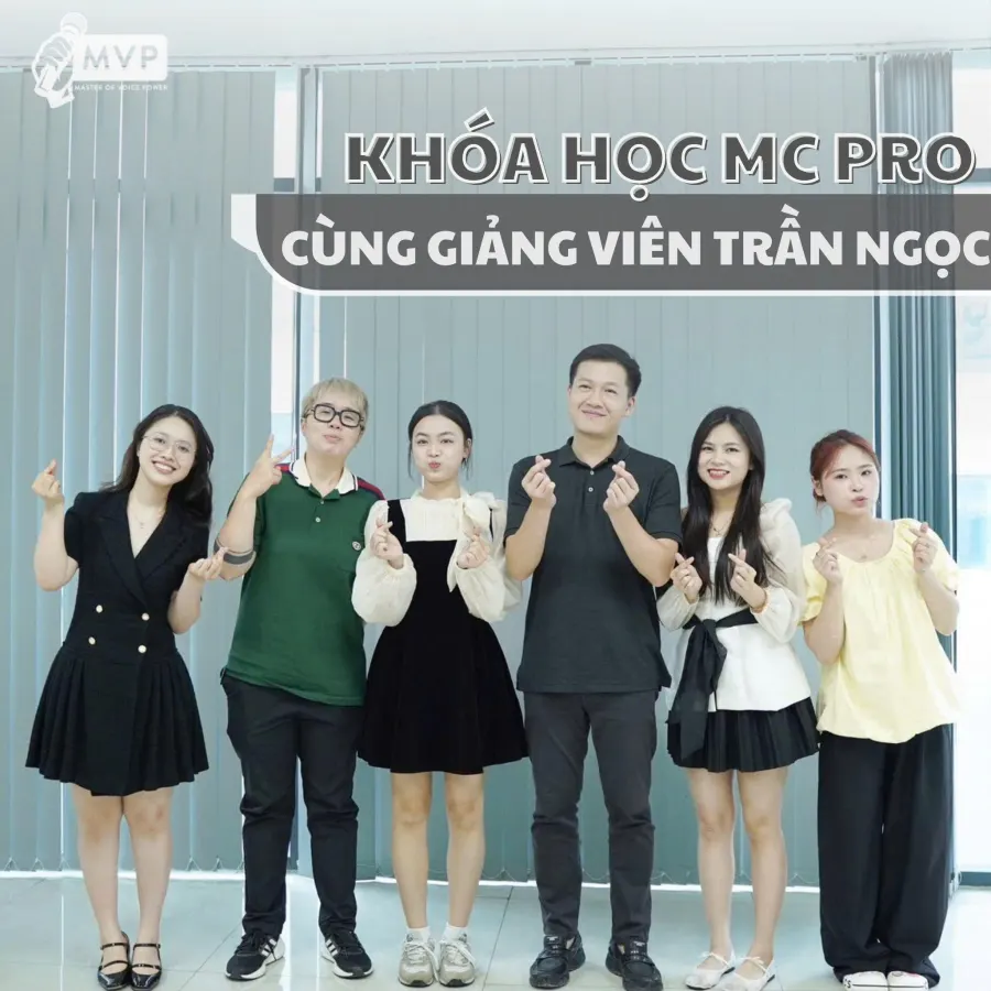 Lớp học kĩ năng MC trẻ em MVP Kids-Bình Thanh