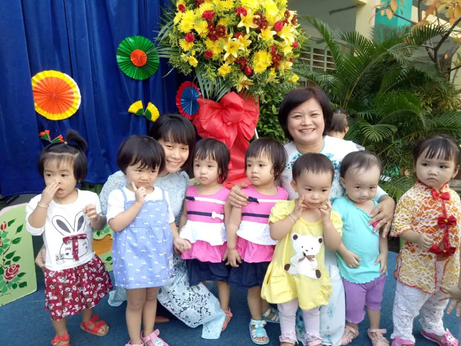 Trường mầm non Hoa Hồng