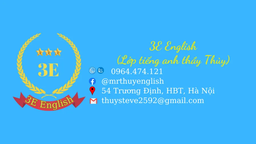 Trung tâm Tiếng Anh Thầy Thủy 3S
