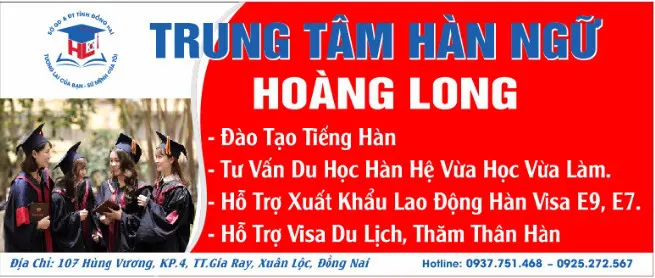 Trung tâm Hàn ngữ Hoàng Long