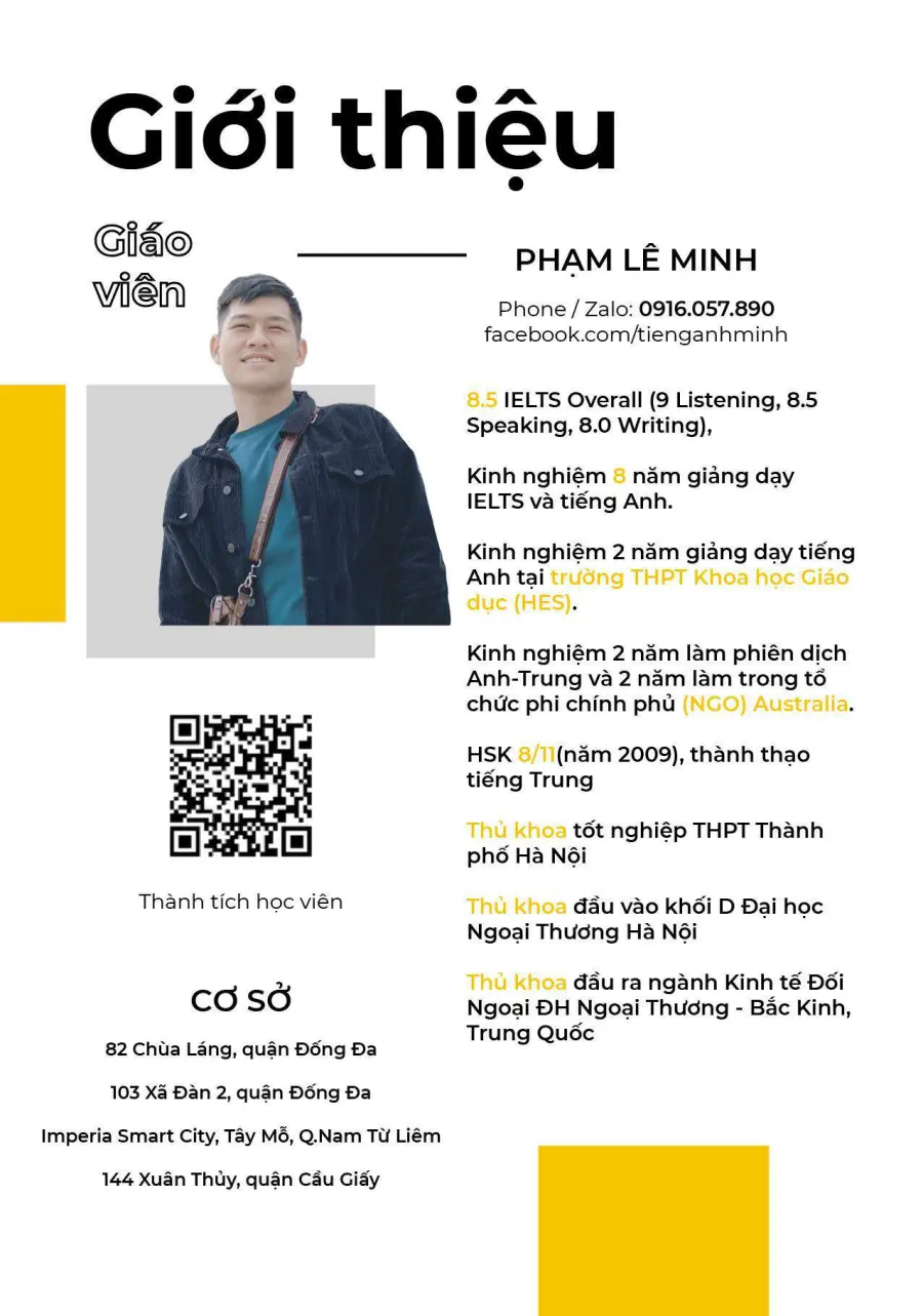 Trung tâm Le Minh IELTS