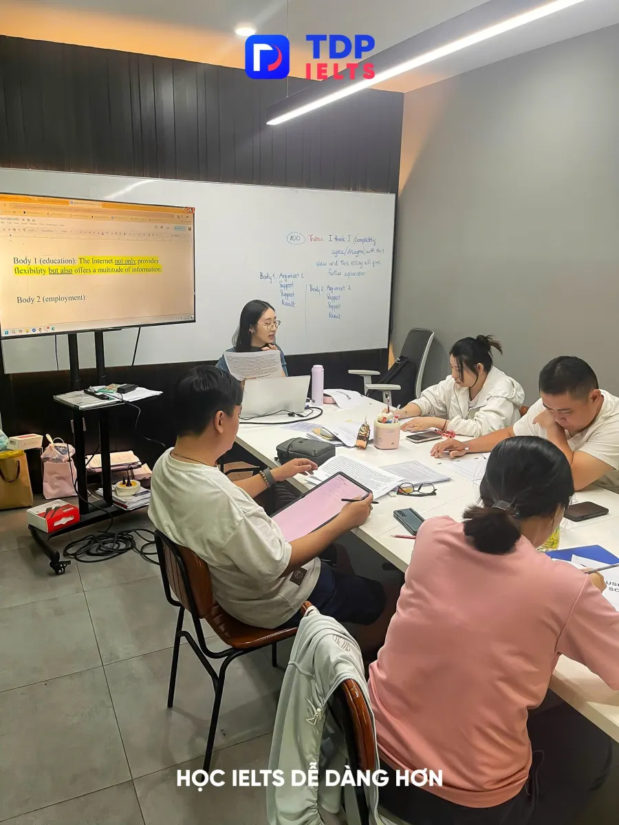 Trung tâm TDP IELTS - IELTS cấp tốc