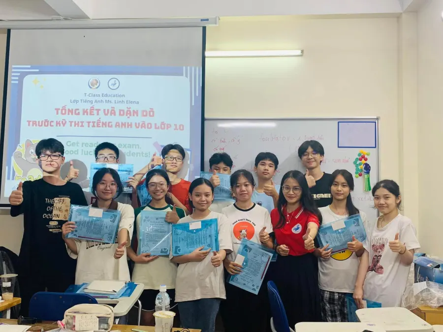 Lớp Tiếng Anh Ms. Linh Elena T-Class