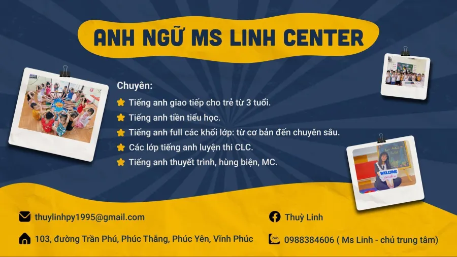 Trung tâm Anh ngữ Ms Linh Center