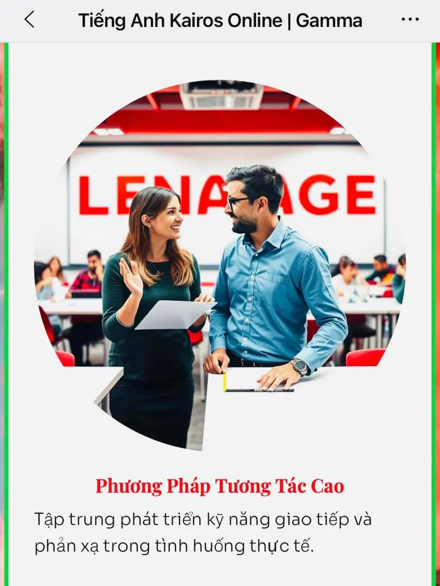 Trung tâm Tiếng Anh Kairos