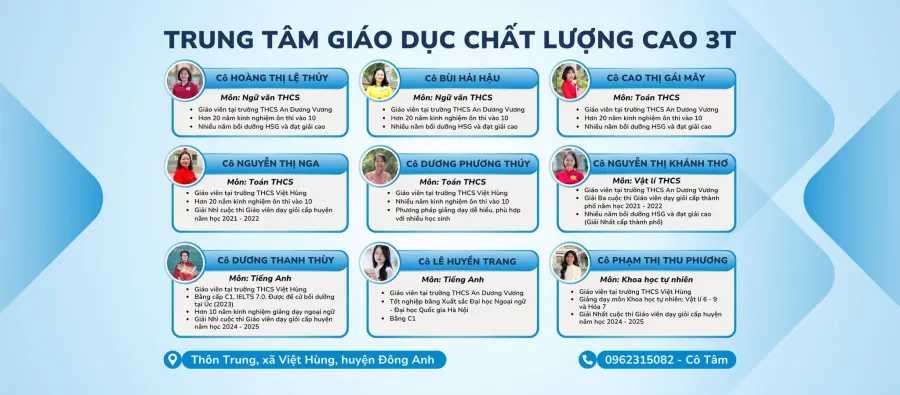 Trung tâm Giảng dạy chất lượng cao 3T