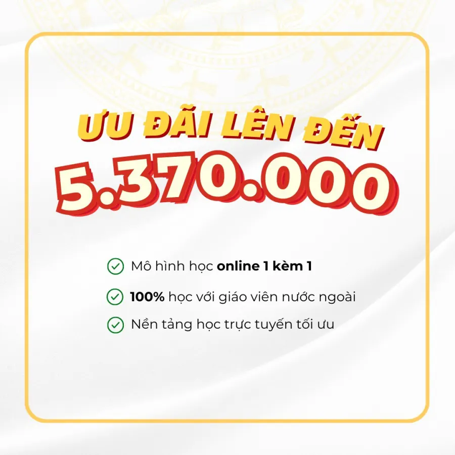 Trung tâm Key Means for Kids: Tiếng Anh 1 Kèm 1
