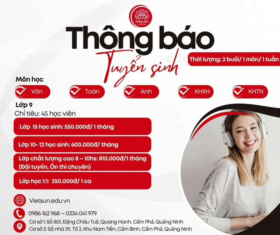 Trung tâm Vietsun - Cơ sở 1