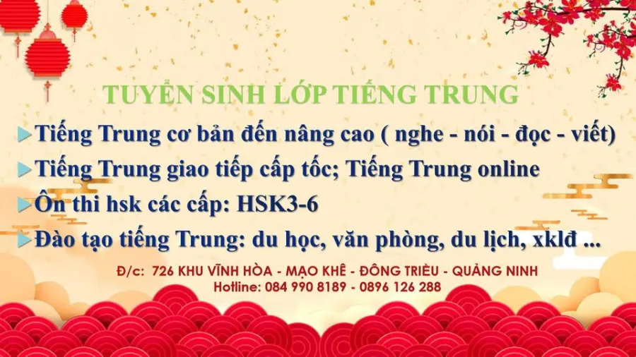 Trung tâm Tiếng Trung Thái Dương