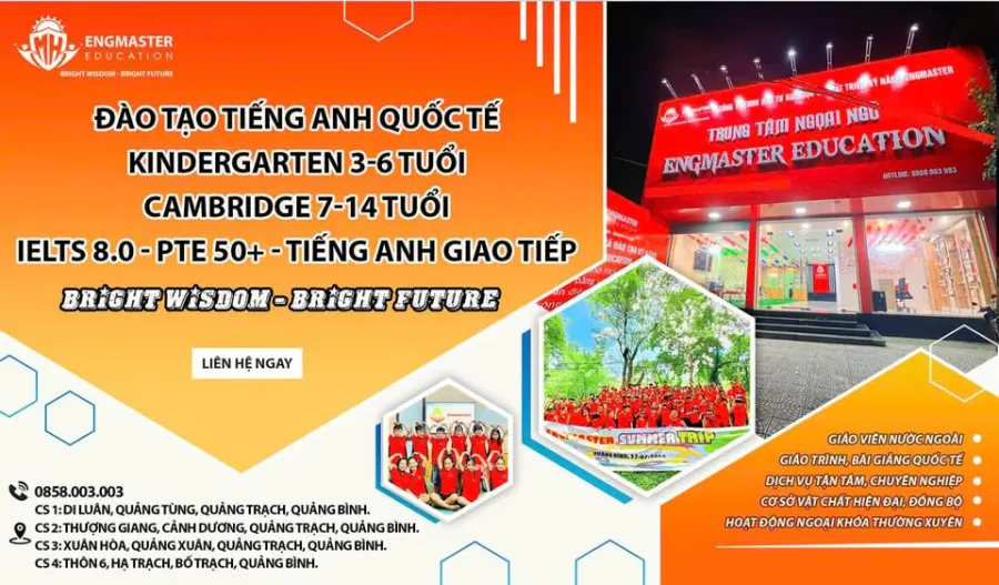 Trung tâm Ngoại Ngữ & Đào Tạo Kỹ Năng Engmaster Education - Cơ sở 4