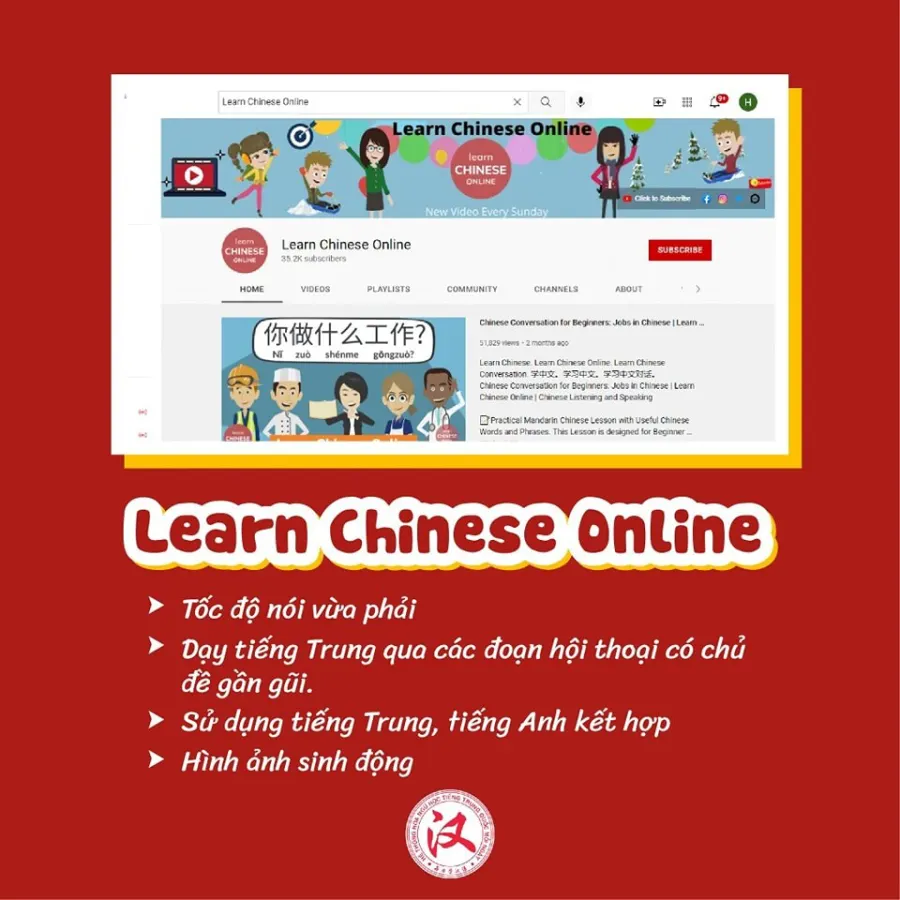 Trung tâm Học tiếng Trung quốc mỗi ngày