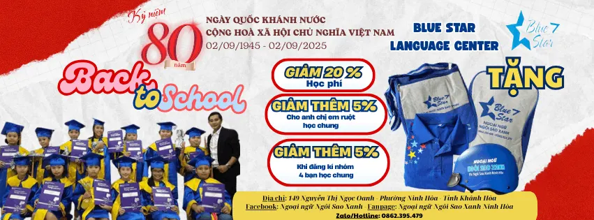 Trung tâm Ngoại Ngữ Ngôi Sao Xanh