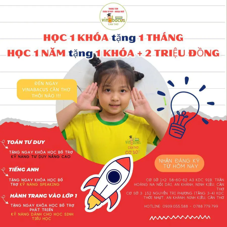 Trung tâm Ngoại ngữ Vinabacus - Cơ sở 1