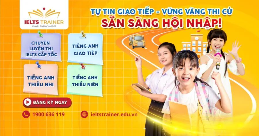 Trung tâm IELTS Trainer - Chuyên gia đào tạo IELTS - Cơ sở 3