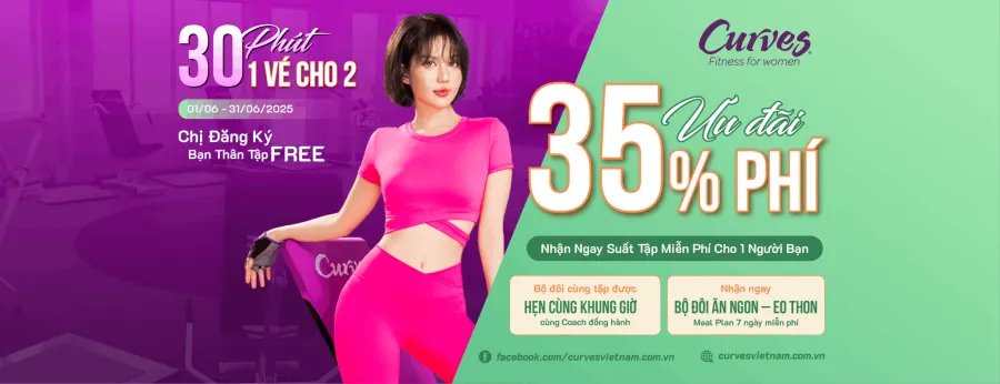Trung tâm Phòng Gym nữ Curves