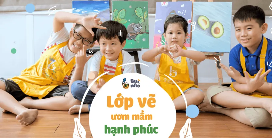 Lớp học vẽ Thái Thịnh - Trung tâm dạy vẽ Mỹ thuật Bụi