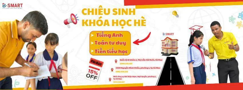 Trung tâm Anh ngữ và toán tư duy Bsmart - Cơ sở 1