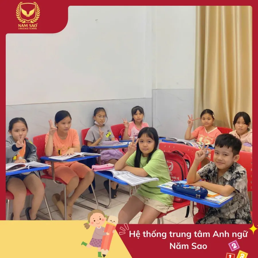 Hệ thống Trung Tâm Anh Ngữ Năm Sao - Cơ sở 4
