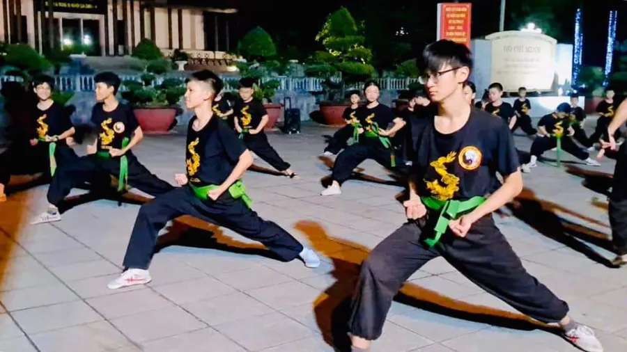 Trung tâm đào tạo võ thuật tài năng trẻ Việt Nam - Đoàn Nghệ thuật lân sư rồng Duy Anh Đường
