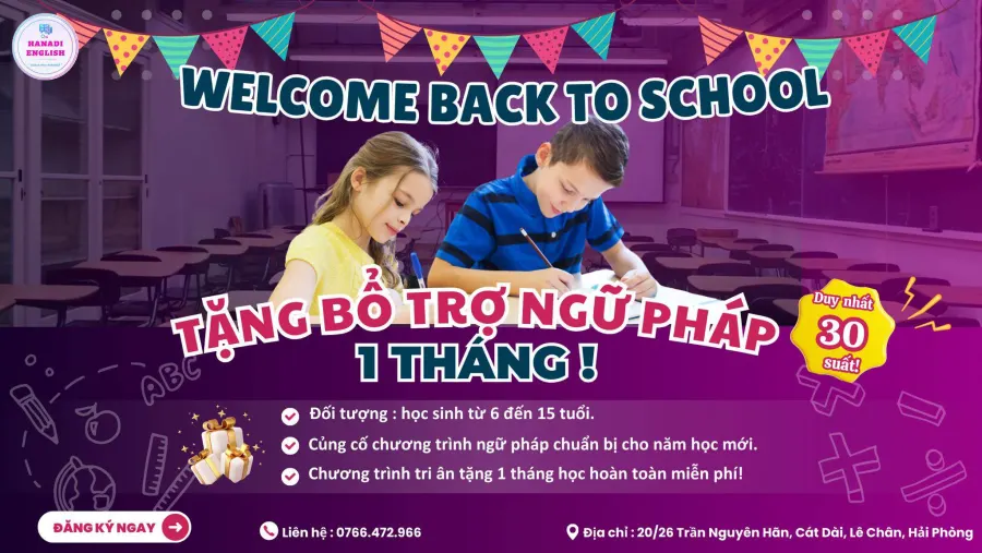 Trung tâm Anh Ngữ Quốc tế Hanadi English