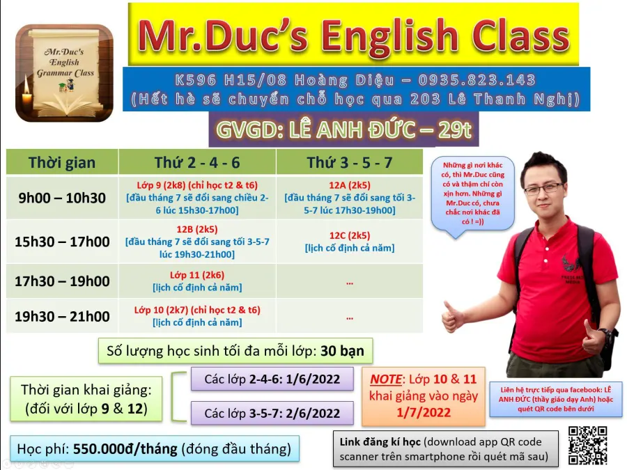 Lớp Mr. Duc's English Class