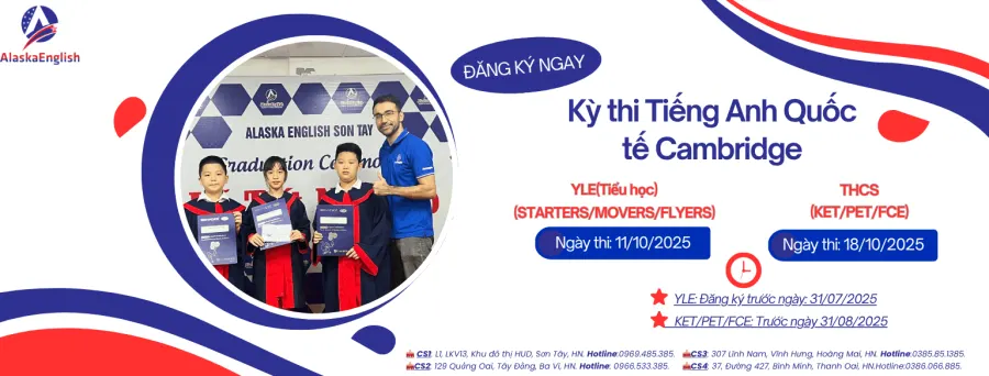 Hệ thống Anh Ngữ Alaska - Cơ sở 4