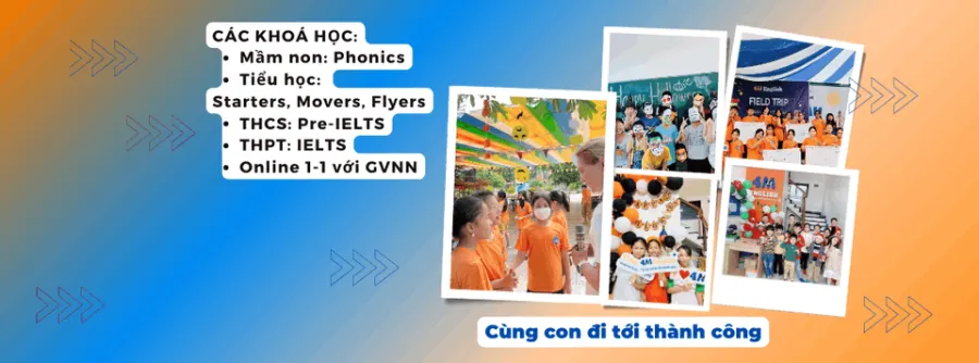 Trung tâm Tiếng Anh 4M English