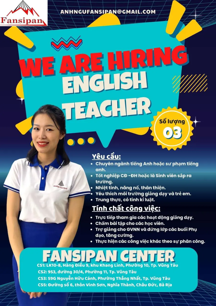 Trung tâm Anh Ngữ Fansipan - Cơ sở 5