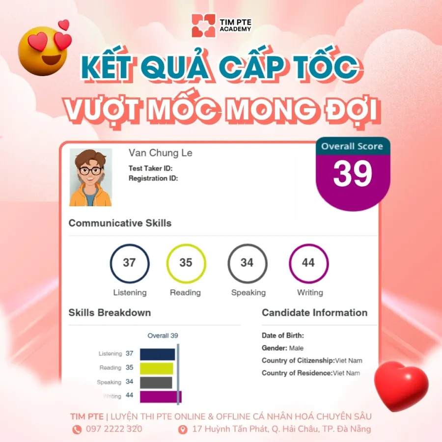 Trung tâm TIM PTE Academy - Cơ sở 3