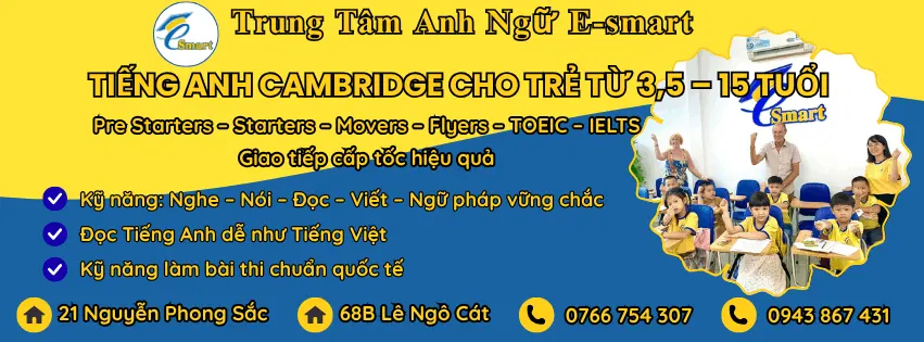 Trung tâm Anh Ngữ E-Smart