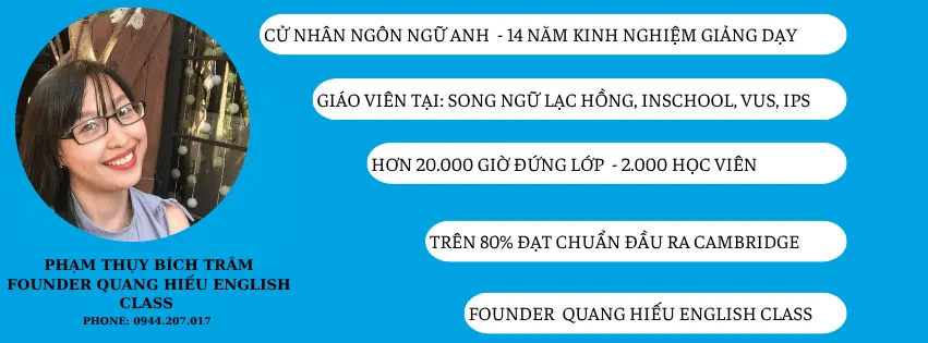Lớp Quang Hiếu English Class