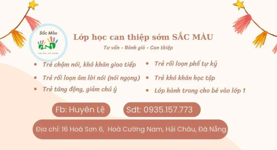 Trung tâm Can thiệp sớm Sắc Màu