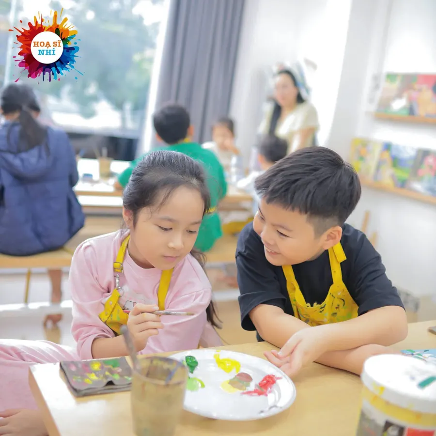 Lớp Họa Sĩ Nhí - CS2 Cẩm Lệ