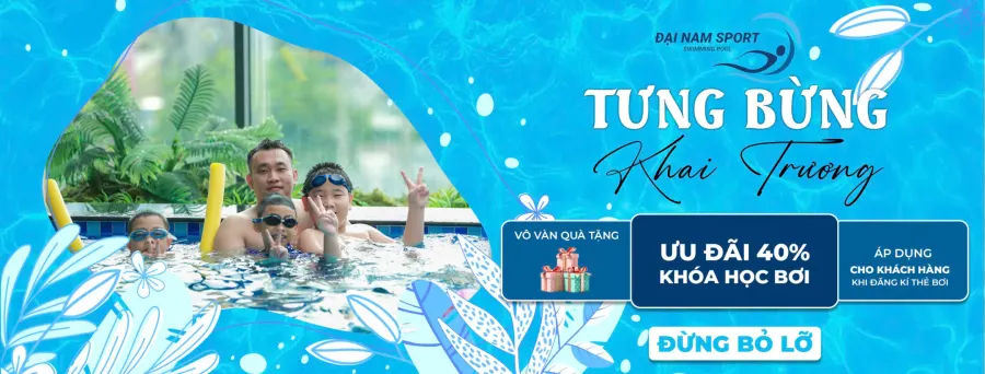 Trung tâm bể bơi 4 mùa - Cơ sở 1