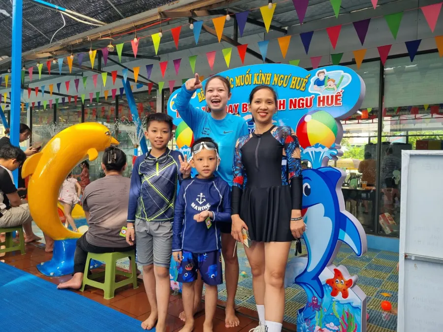 Trung tâm dạy bơi kình ngư Huế