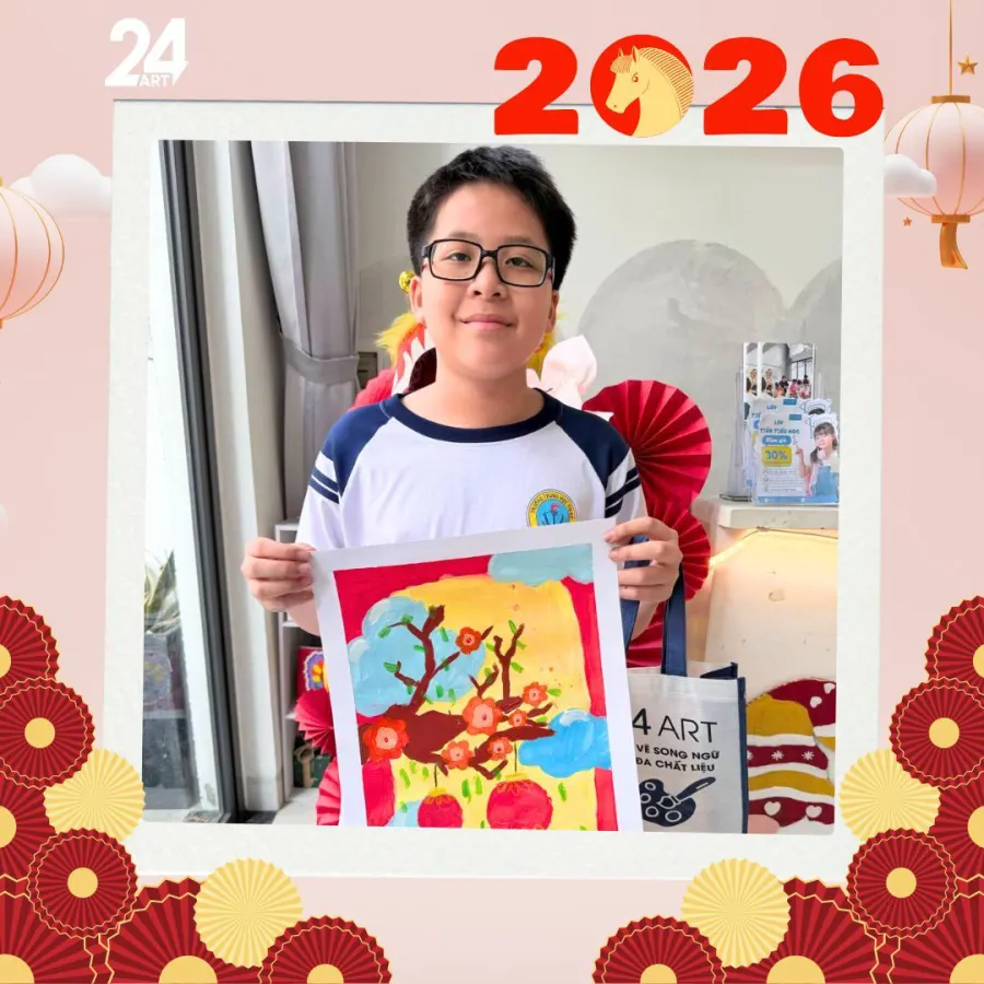 Lớp vẽ 24 Art - Cơ sở 2