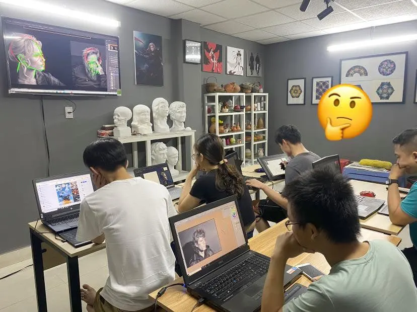 Lớp Vẽ Thầy Dũng - Cơ sở 2
