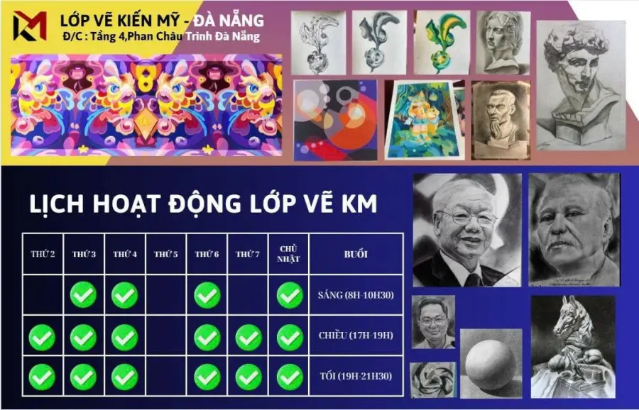 Lớp Vẽ Kiến Mỹ